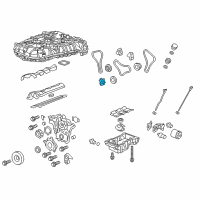 OEM Saturn Vue Tensioner Diagram - 12609263