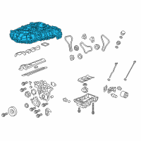 OEM Saturn Outlook Intake Manifold Diagram - 12607282