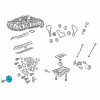 OEM 2016 Chevrolet Impala Crankshaft Balance Diagram - 12697768