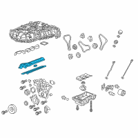 OEM 2011 Chevrolet Traverse Cover, Camshaft Diagram - 12641260