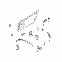 OEM 2003 Nissan 350Z Switch Assy-Door Lock Diagram - 80603-CD000