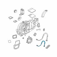 OEM 2005 Lincoln Navigator AC Line Diagram - 5L1Z-19835-AA