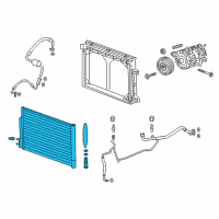 OEM Buick LaCrosse Condenser Diagram - 84297681