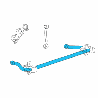 OEM Ford F-250 Stabilizer Bar Diagram - F81Z-5482-AA