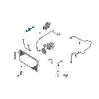 OEM 2000 Nissan Altima PULLEY IDLER Diagram - 11925-5B602