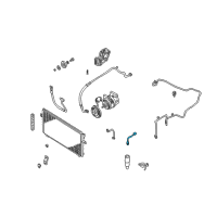 OEM 1998 Nissan 240SX Switch Assy-Pressure Diagram - 92137-4P200