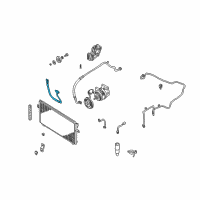 OEM 1999 Nissan Altima Hose-Flexible, High Diagram - 92490-9E000