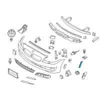 OEM 2017 BMW 535i GT xDrive Side Marker Reflector Right Diagram - 63-14-7-199-628