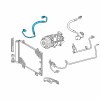 OEM 2009 Lexus GS450h Hose, Suction Diagram - 88712-30300