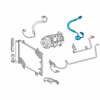 OEM 2007 Lexus GS450h Hose, Discharge Diagram - 88711-3A630