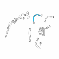 OEM Kia Hose Assembly-Oil COOLIN Diagram - 25420F2500