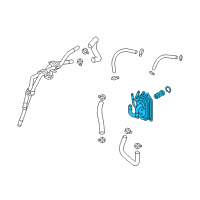 OEM 2019 Hyundai Veloster Warmer-A.T.F Diagram - 25620-F2000