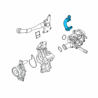 OEM BMW 440i Gran Coupe Hose, Branch-Heat Management Module Diagram - 11-53-8-606-278