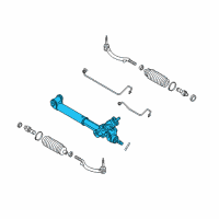 OEM 2006 Chevrolet SSR Gear Kit, Steering (Remanufacture) Diagram - 88965488