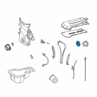 OEM Toyota RAV4 Exhaust Gear Diagram - 13523-0D010