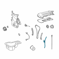 OEM Toyota Corolla Guide Tube Diagram - 11452-22021