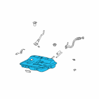 OEM Hyundai Sonata Tank Assembly-Fuel Diagram - 31150-38100