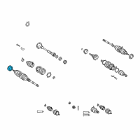 OEM Toyota RAV4 Dust Seal Diagram - 43247-12010