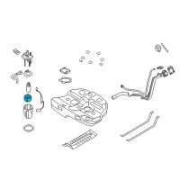 OEM Kia Fuel Pump Filter Diagram - 311123Q500