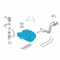 OEM Hyundai Tank Assembly-Fuel Diagram - 31150-3Q600