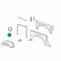 OEM 2013 Jeep Wrangler Housing-Fuel Filler Diagram - 52059831AH