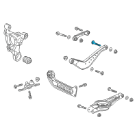 OEM 2020 Buick Regal Sportback Upper Control Arm Bolt Diagram - 11548283