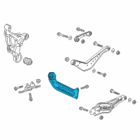 OEM 2022 Chevrolet Malibu Trailing Arm Diagram - 23328164