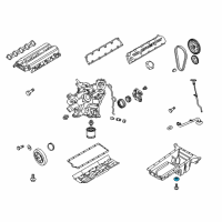 OEM 2004 Dodge Ram 1500 Seal-Drain Plug Diagram - 4763738