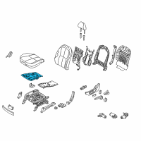 OEM Kia Heater-Front Seat Cushion Diagram - 88190A9010