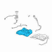 OEM Saturn Aura Fuel Tank Diagram - 20873614