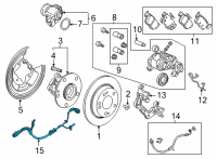 OEM 2022 Honda Civic HARNESS, L- EPB Diagram - 47560-T20-A01