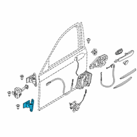 OEM BMW 840i xDrive Gran Coupe Door Hinge, Bottom Left Diagram - 41-51-7-420-089