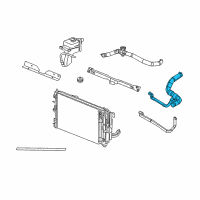 OEM 2015 Jeep Patriot Hose-Radiator Outlet Diagram - 68189360AB