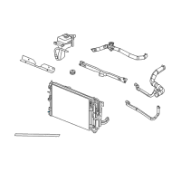 OEM 2019 Chrysler Pacifica Radiator Drain Cock Diagram - 52028466AB