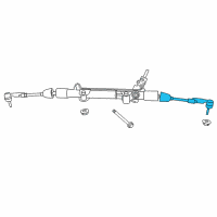 OEM Dodge Nitro Tie Rod-Outer Diagram - 52125366AA