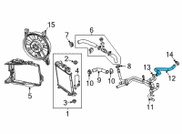 OEM 2020 Chevrolet Corvette Rear Hose Diagram - 84369144