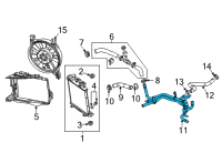 OEM 2020 Chevrolet Corvette Inlet Pipe Diagram - 84369158