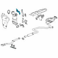 OEM GMC Terrain Heat Shield Diagram - 12660451