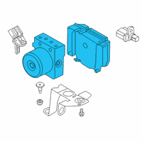 OEM 2020 Ford Transit Connect ABS Control Unit Diagram - KV6Z-2B373-B