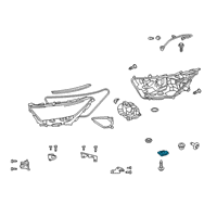 OEM Toyota RAV4 Control Module Diagram - 81016-42A21