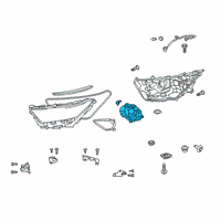 OEM Toyota RAV4 Module Diagram - 81016-42A10