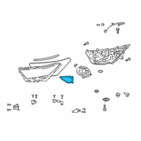 OEM 2020 Toyota RAV4 Module Screw Diagram - 81136-72020