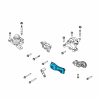 OEM 2016 Lincoln MKT Torsion Arm Diagram - GB5Z-6068-A