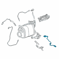 OEM BMW 540d xDrive Oxygen Sensor Diagram - 13-62-8-593-852