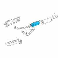 OEM 2004 Ford E-350 Club Wagon Converter Diagram - 4C2Z-5E212-GA