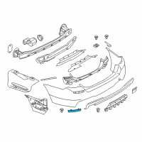 OEM 2015 BMW ActiveHybrid 5 Rear Reflector, Rear Right Diagram - 63-14-7-842-956