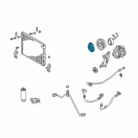 OEM Lexus LS400 Hub Sub-Assy, Magnet Clutch Diagram - 88403-50020