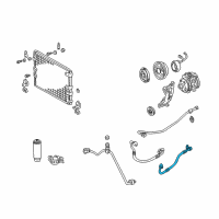 OEM 2001 Toyota 4Runner Suction Hose Diagram - 88712-35540