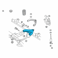 OEM 2015 Ram 2500 Front Lower Control Arm Diagram - 4877283AG