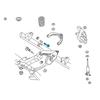 OEM 2004 Dodge Ram 2500 Bolt-Shoulder Square Neck Diagram - 6508398AA